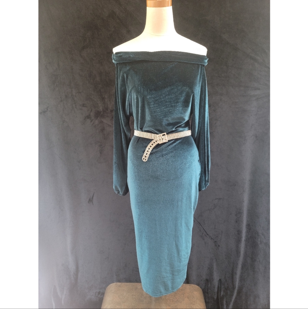 Soft Velour Dress